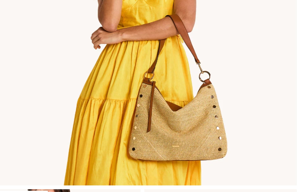 HAMMITT KYLE LRG COCOA RAFFIA G