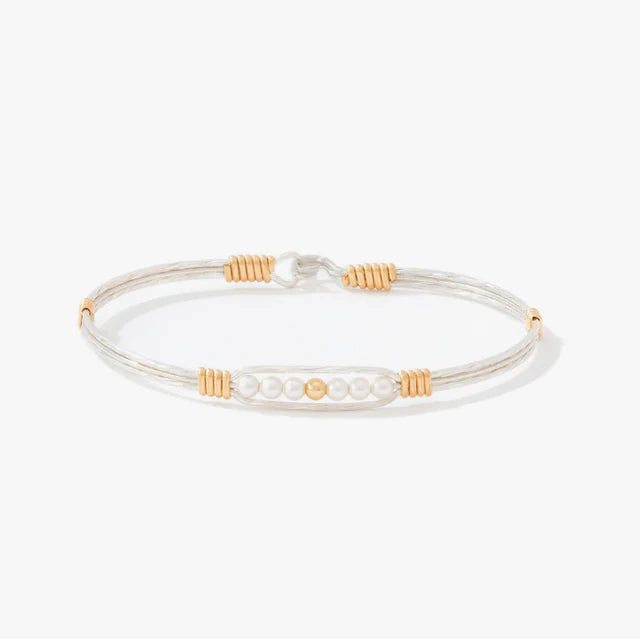 CREATION BRACELET GOLD/PEARL 7.5 L