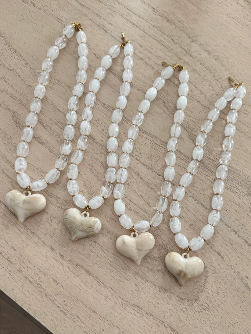 CHAN WHITE HANNAH NECKLACE