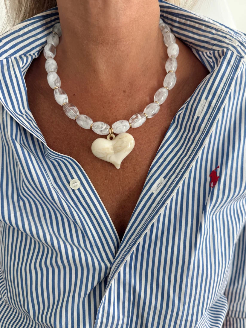 CHAN WHITE HANNAH NECKLACE