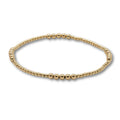 The Hamptons 2x3 14k Gold-Filled Beaded Bracelet - 7"