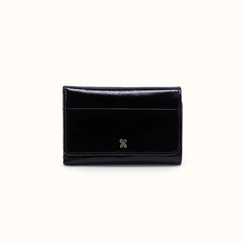 HOBO JILL TRIFOLD WALLET VI-BLK