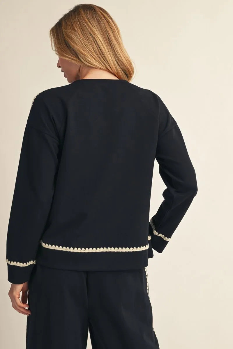 JODIFL BLACK TOP G51132-TOP