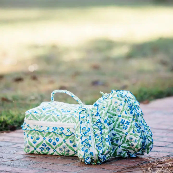 HG JARDIN BLEU LUXE QUI RUF COS BAG SET 3