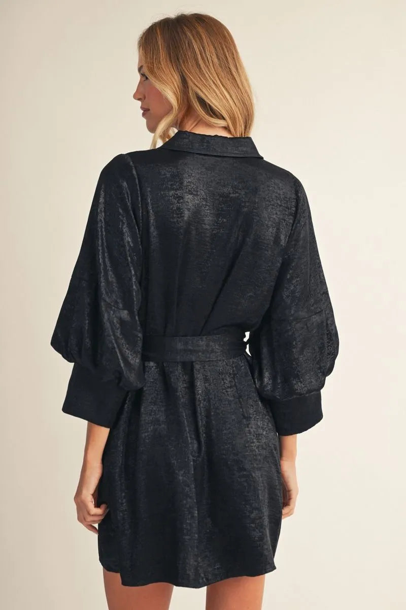 JODIFL G16097 BLACK DRESS
