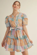 JODIFL SKY BLUE DRESS M50185