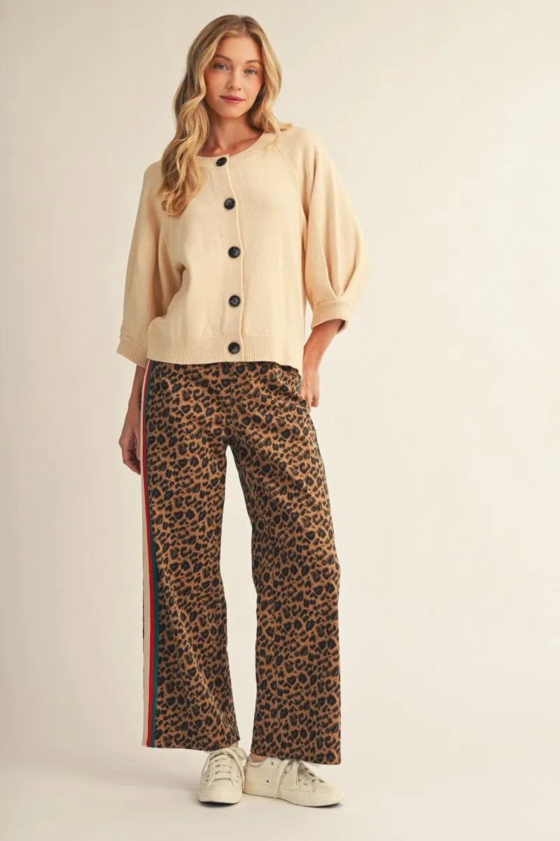 JODIFL NATURAL CARDIGAN G16626