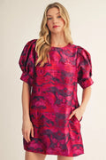JODIFL MAGENTA DRESS G16258