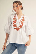 JODIFL OFF WHITE TOP H50485