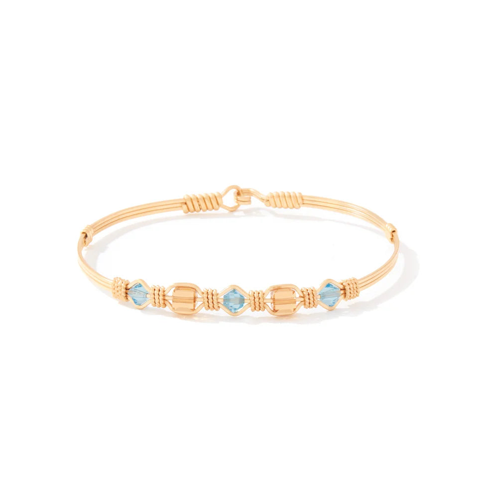 Aim for the Stars Bracelet - 14K Gold Artist Wire / 7" - M