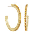 TOVA Slim Hoop Earrings