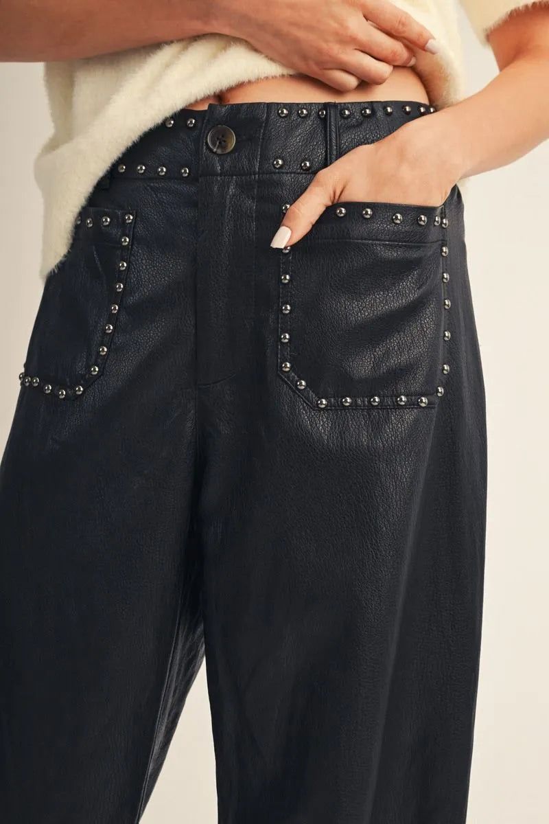 JODIFL BLACK PANTS H17148