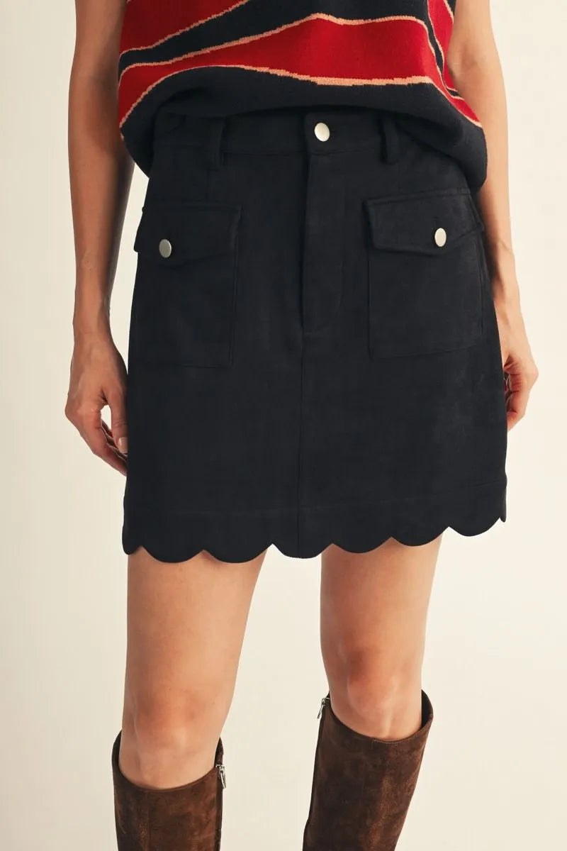 JODIFL BLACK SKIRT G15980