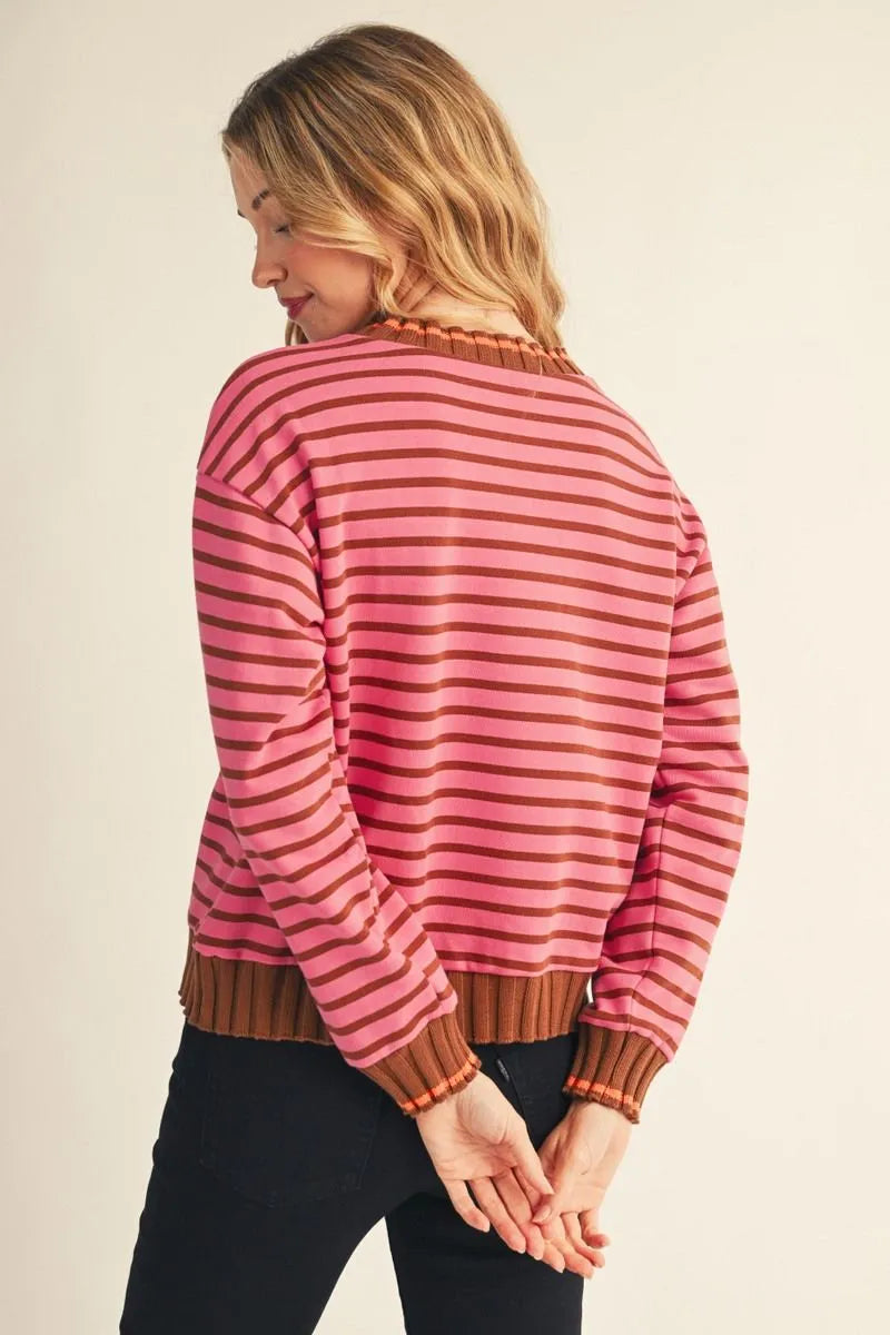 JODIFL G51272 PINK MIX TOP