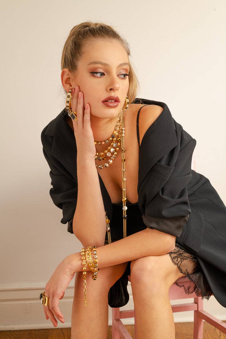 TOVA Izzy Bracelet Mixed Metal