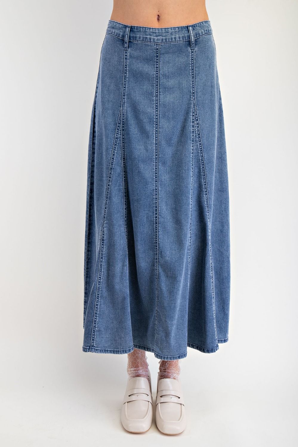 EASEL DENIM SKIRT EB56101