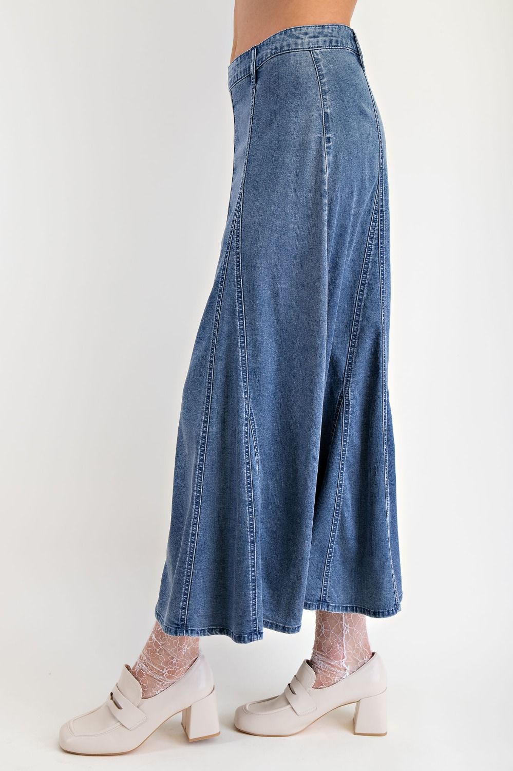 EASEL DENIM SKIRT EB56101