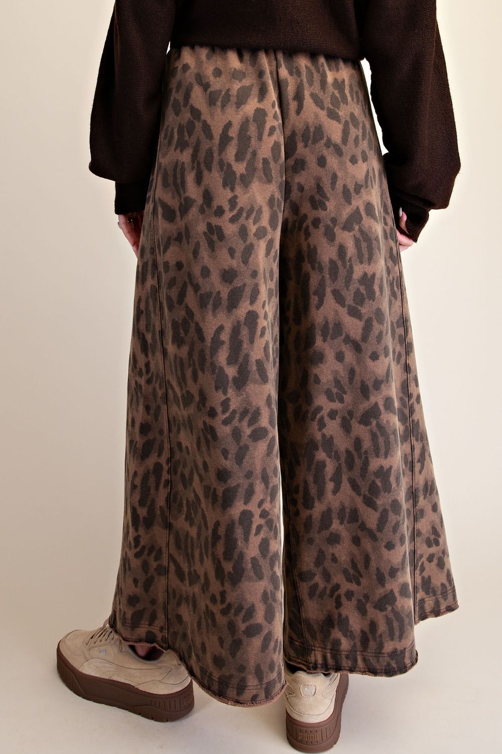 EASEL ANIMAL PRINT PANT EB58327