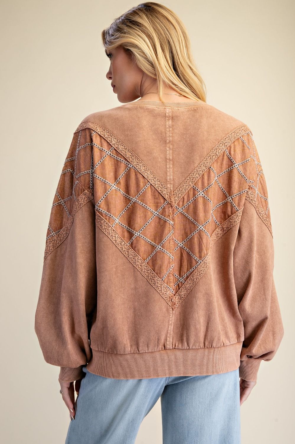 EASEL MOCHA TOP ET26976