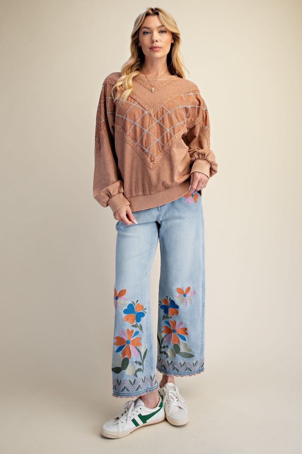 EASEL MOCHA TOP ET26976