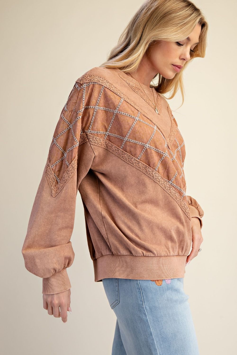 EASEL MOCHA TOP ET26976