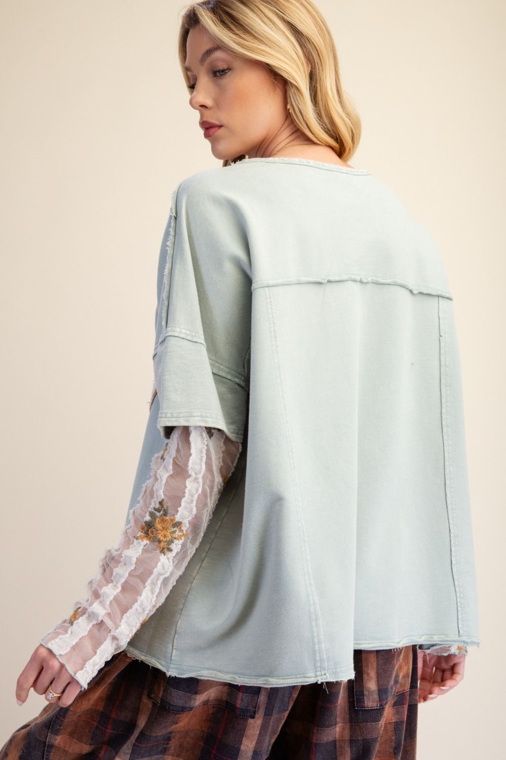 EASEL MINT SAGE TOP ET30137