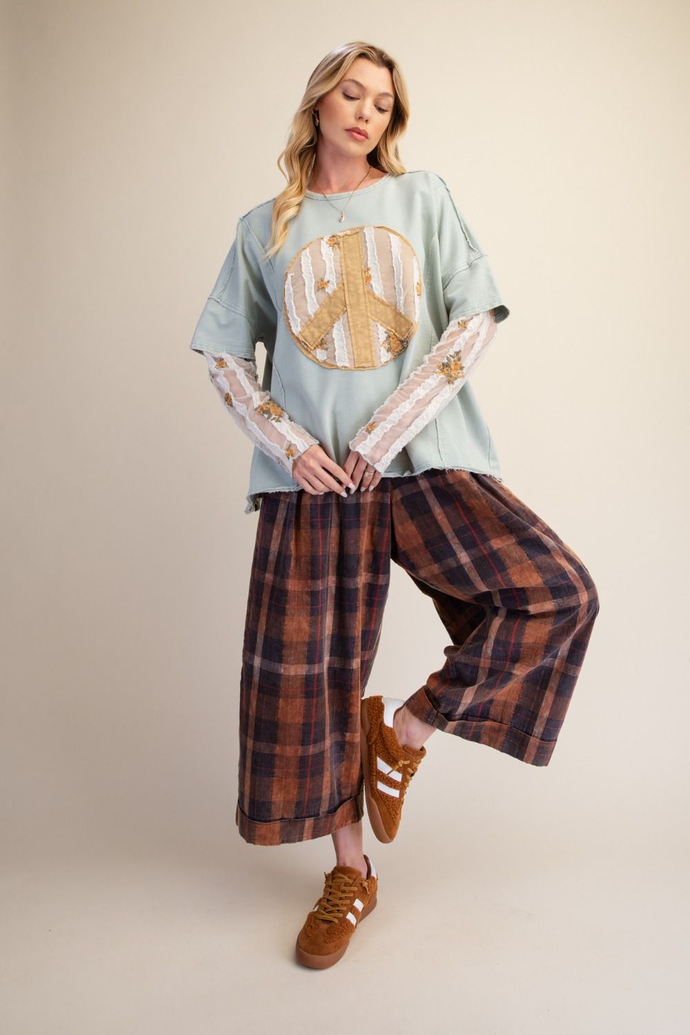 EASEL MINT SAGE TOP ET30137