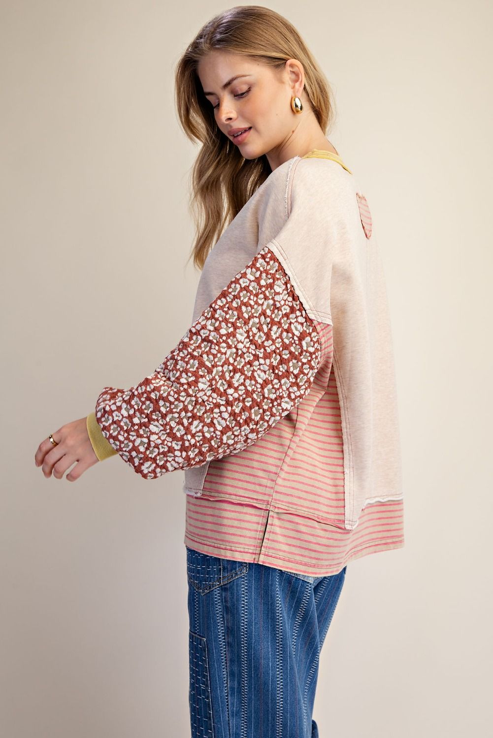 EASEL OATMEAL TOP ET30250