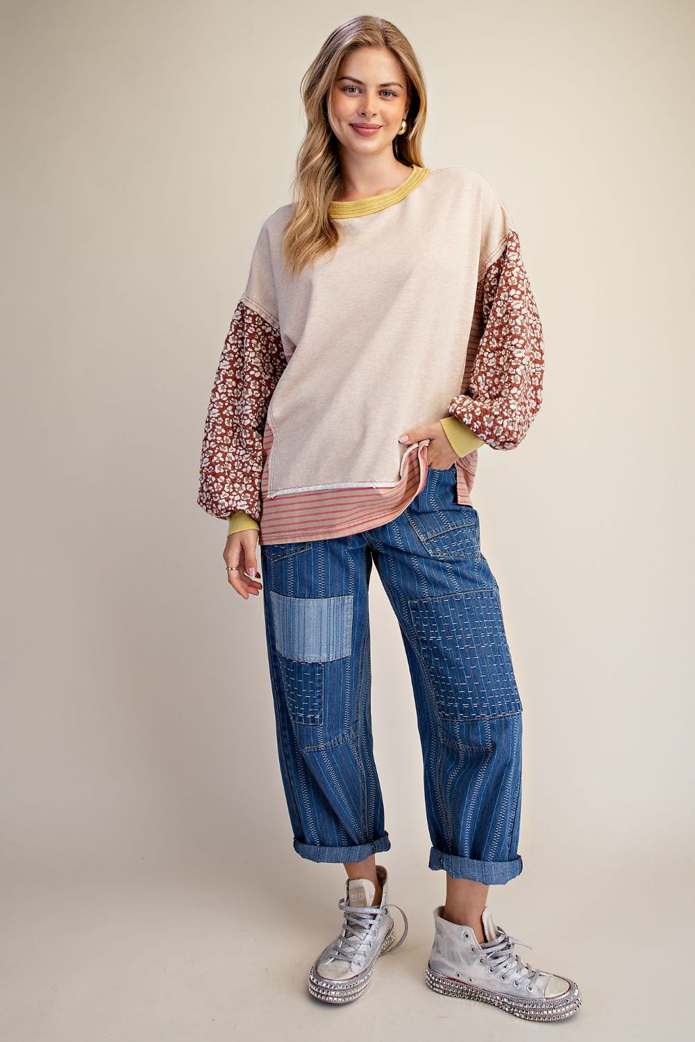 EASEL OATMEAL TOP ET30250