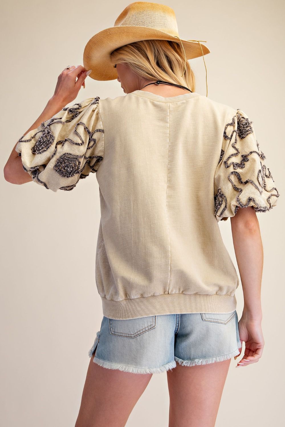 EASEL KHAKI TOP ET30270