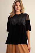 EASEL CROCHET TOP ET72101