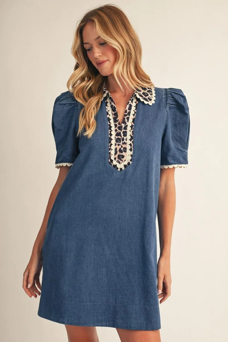 JODIFL DENIM DRESS R7299
