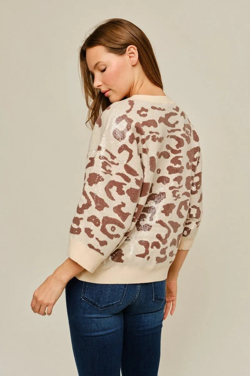 JODIFL TAUPE MIX TOP G16185