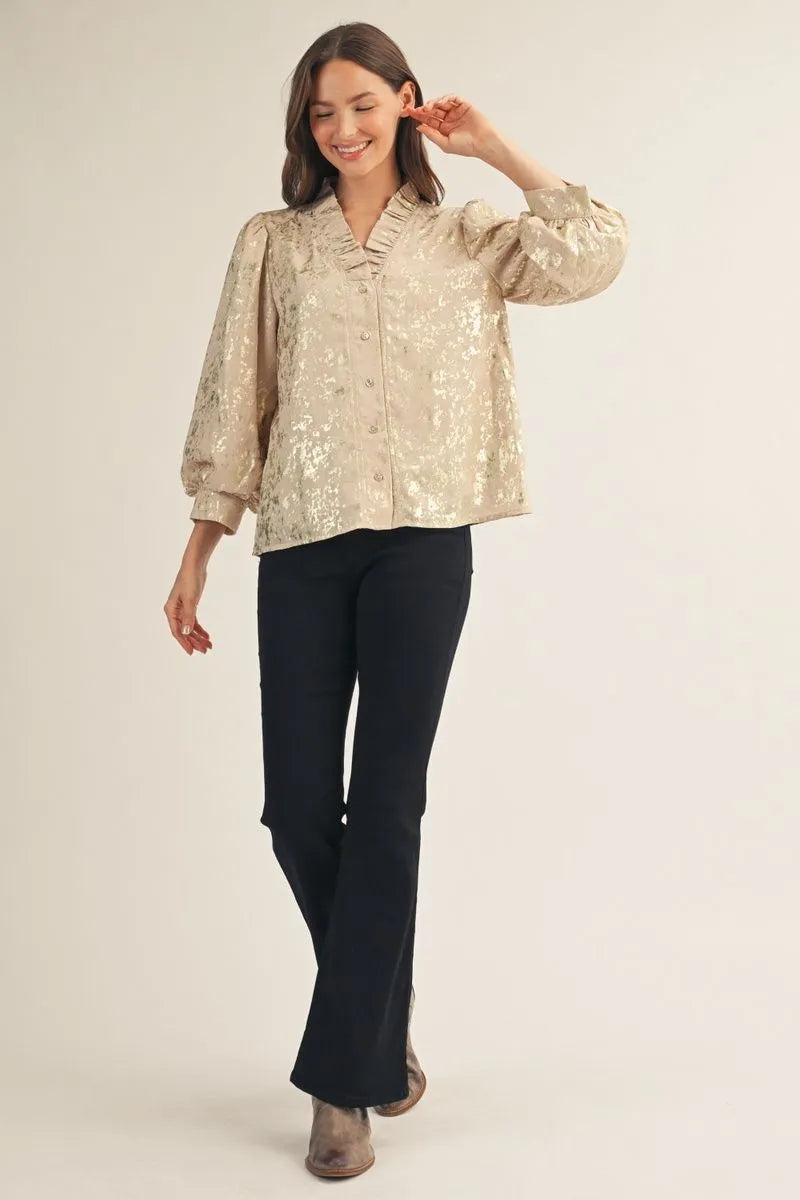 JODIFL BEIGE TOP