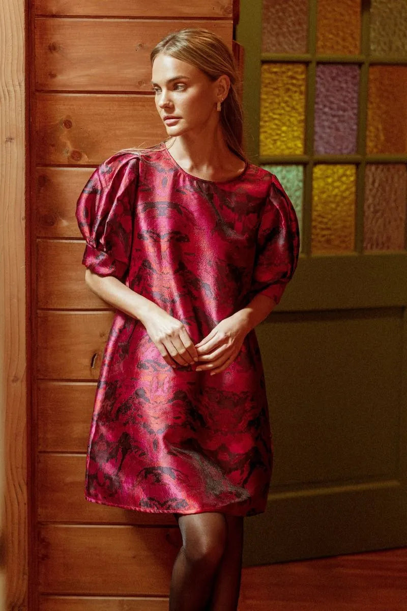JODIFL MAGENTA DRESS G16258
