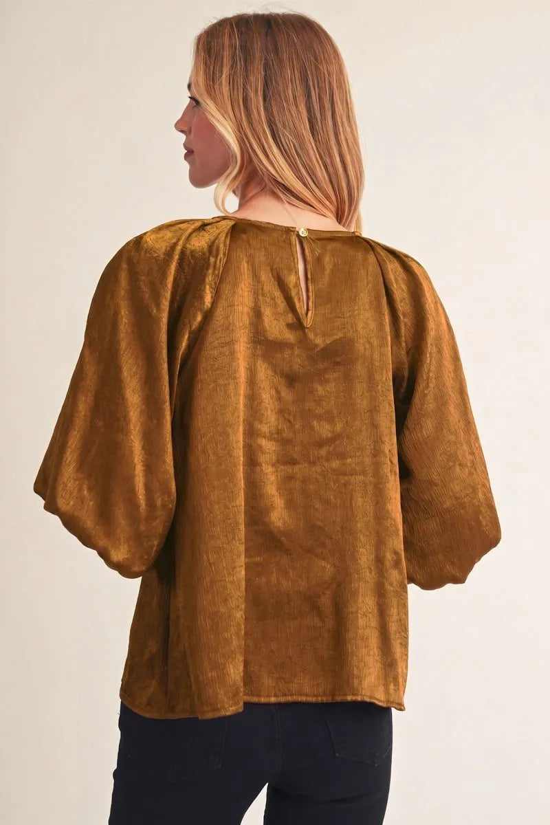 JODIFL BROWN TOP H17144