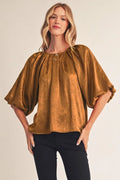JODIFL BROWN TOP H17144