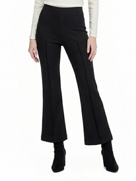 Jade Black Ankle Pull-On Pant