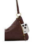 HAMMITT KYLE MED QUILTED ESPRESSO BG