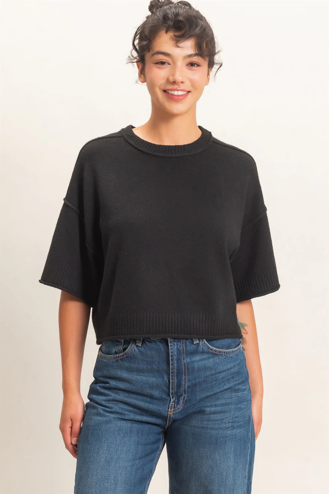 Double Zero Blk Sweater