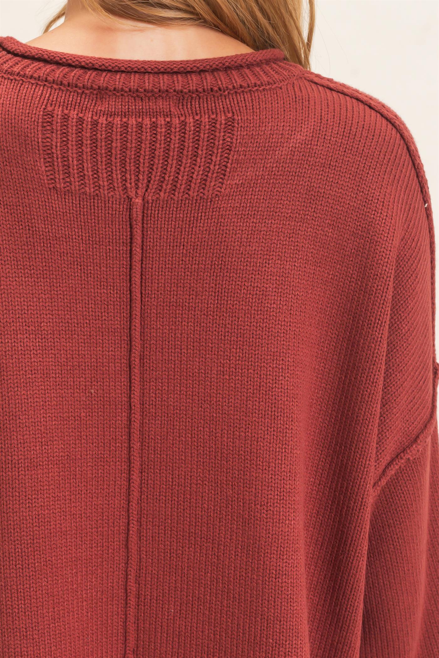 HYFVE COP BROWN SWEATER HF26E769