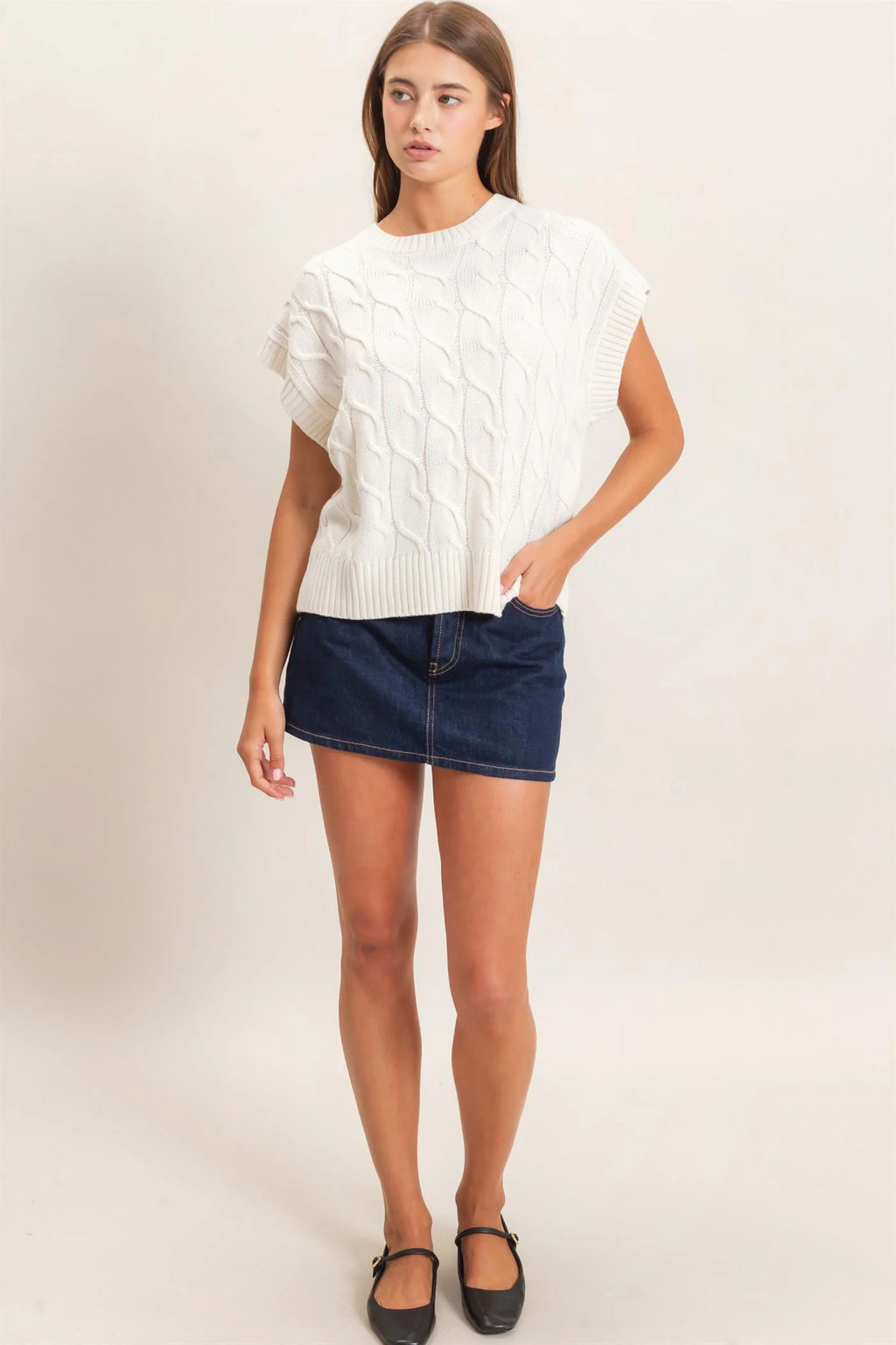 HYFVE CREAM SWEATER DZ26C974