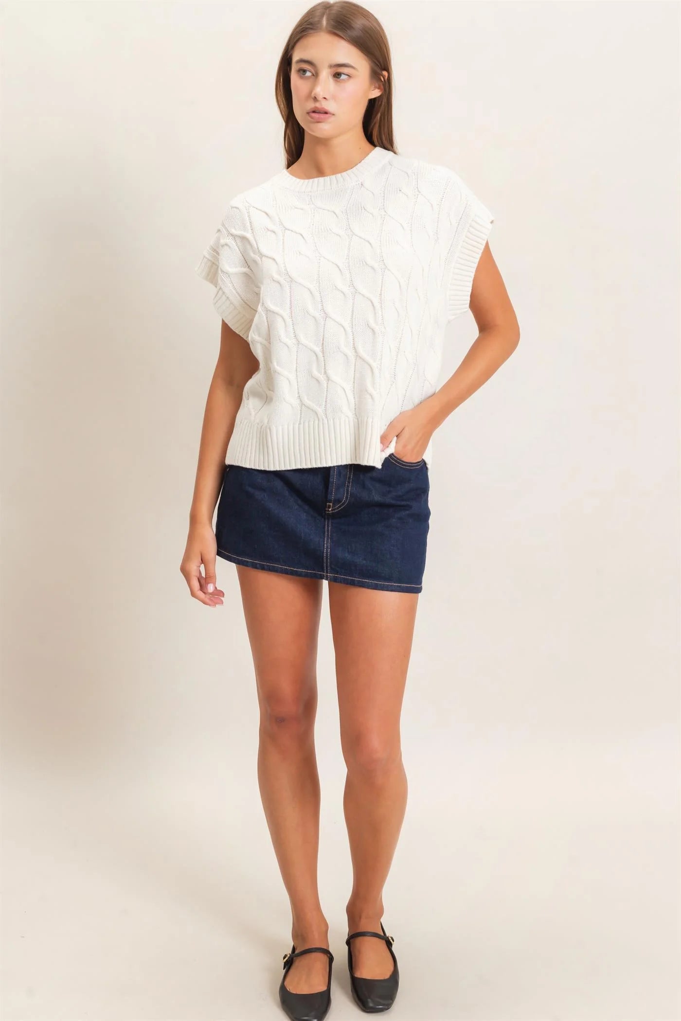 HYFVE CREAM SWEATER DZ26C974