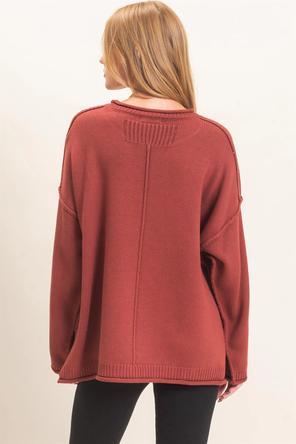 HYFVE COP BROWN SWEATER HF26E769