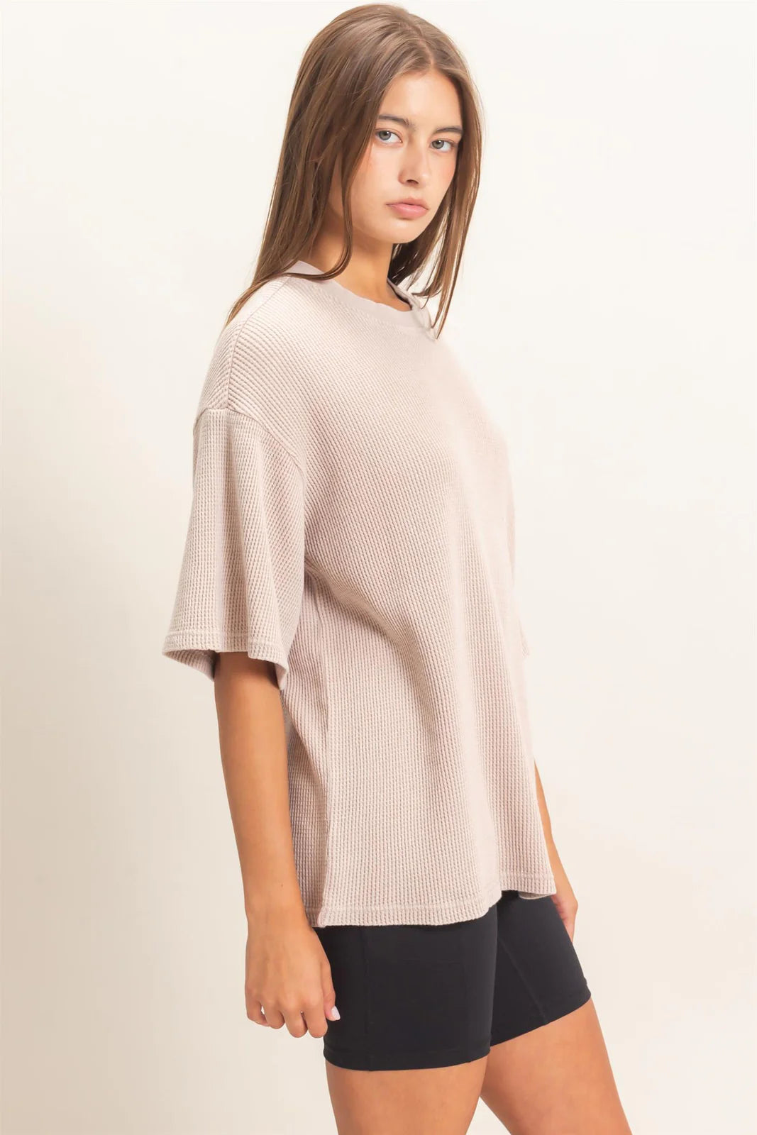 Double Zero Waffle Top