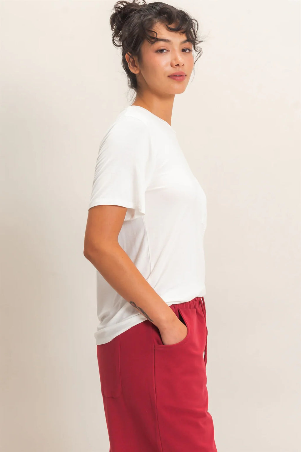 Double zero Modal Tee