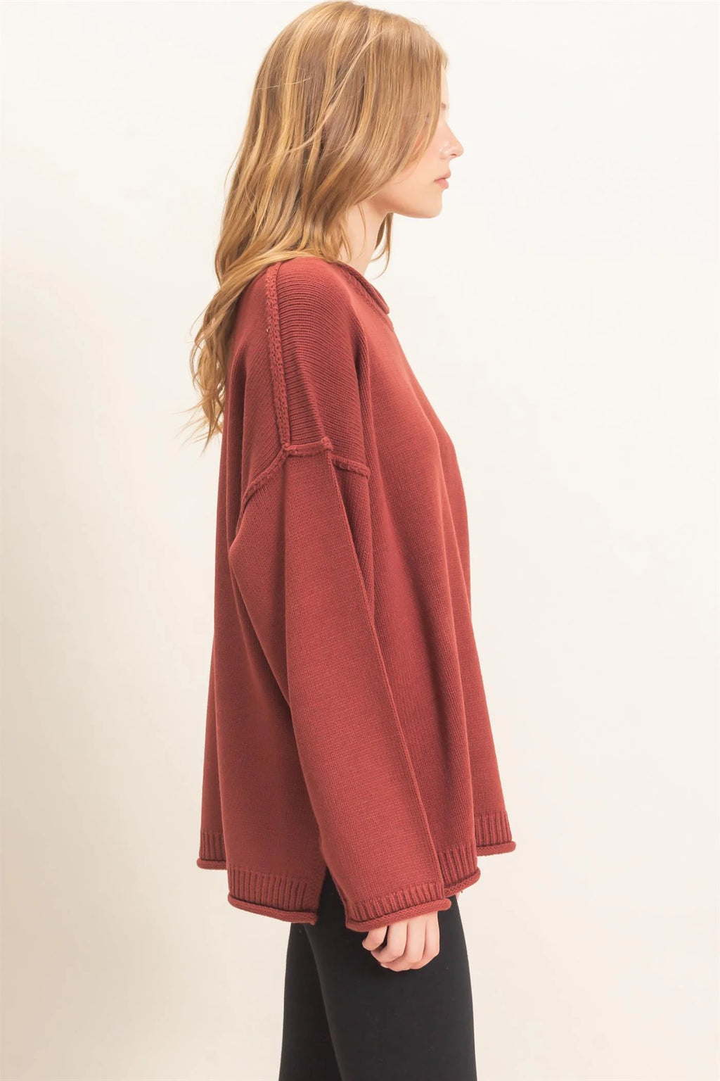 HYFVE COP BROWN SWEATER HF26E769