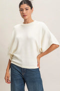 HYFVE IVORY SWEATER HF26E378