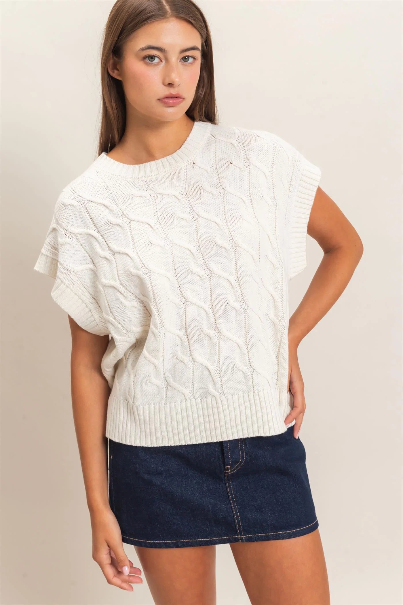HYFVE CREAM SWEATER DZ26C974