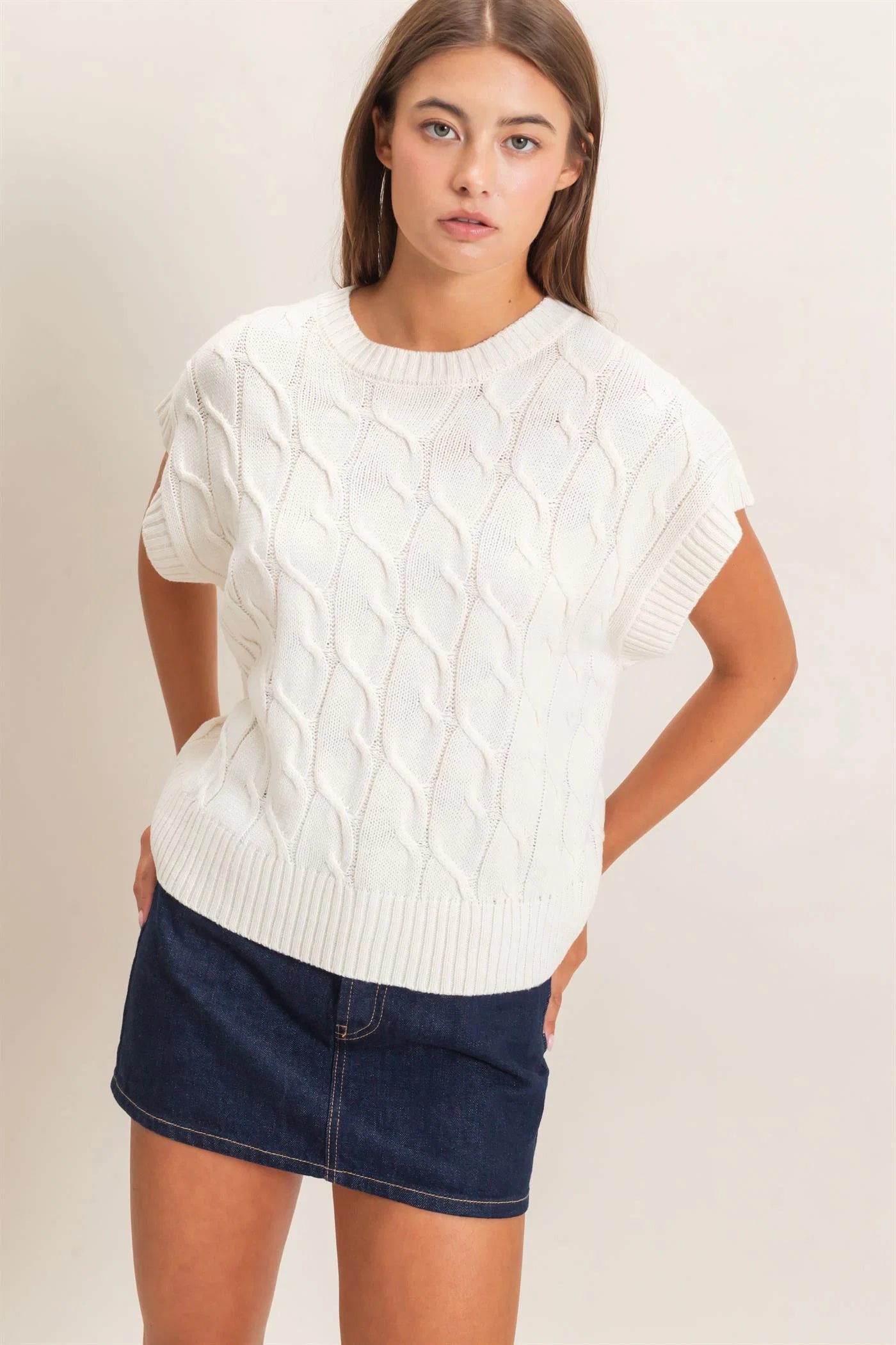 HYFVE CREAM SWEATER DZ26C974